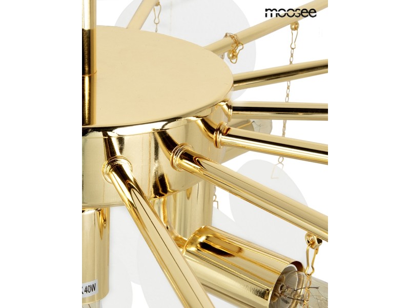 Lampa wisząca SUONO 80 złota - Moosee