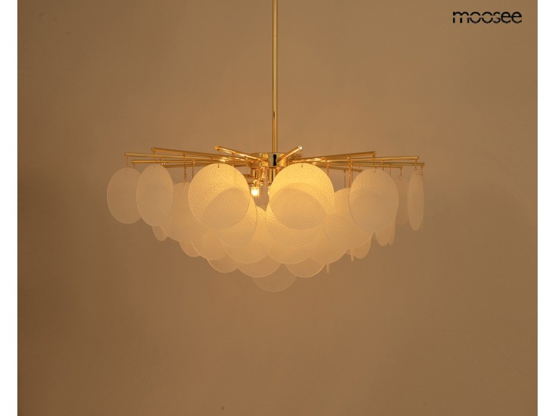 Lampa wisząca SUONO 60 złota - Moosee