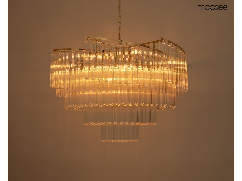 Lampa wisząca LUMA 80 złota - Moosee