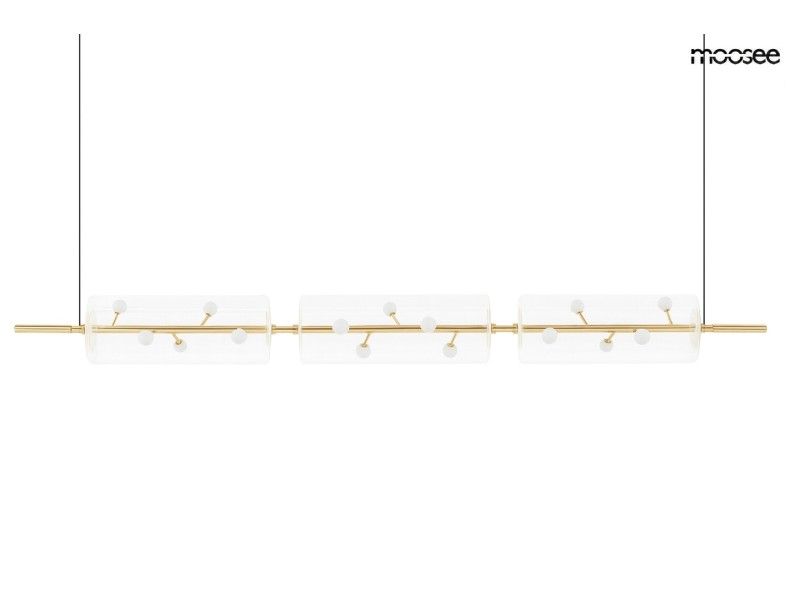 Lampa wisząca CLARA złota - Moosee