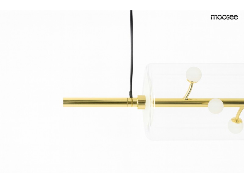 Lampa wisząca CLARA złota - Moosee
