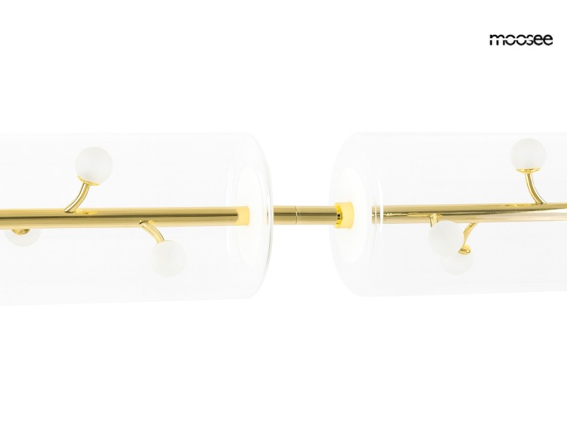 Lampa wisząca CLARA złota - Moosee