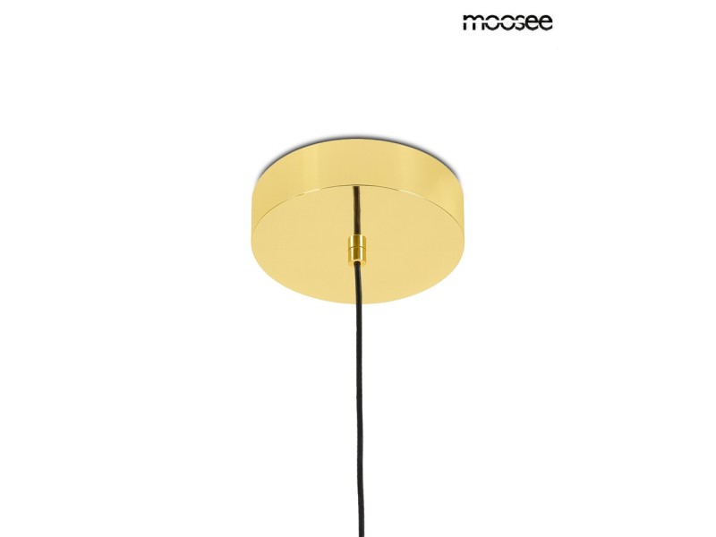 Lampa wisząca CLARA złota - Moosee