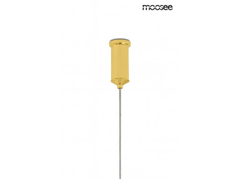 Lampa wisząca CLARA złota - Moosee