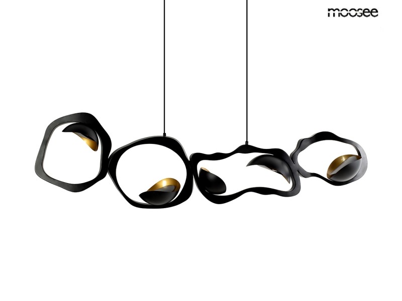 Lampa wisząca TORRE czarna - Moosee