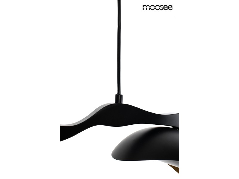 Lampa wisząca TORRE czarna - Moosee