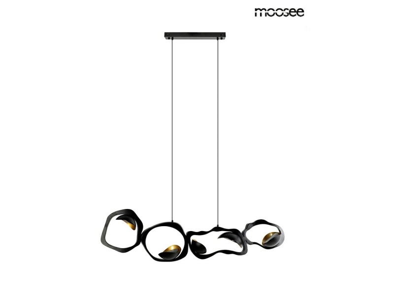 Lampa wisząca TORRE czarna - Moosee