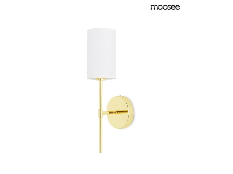Lampa ścienna IMPERIO złota - Moosee