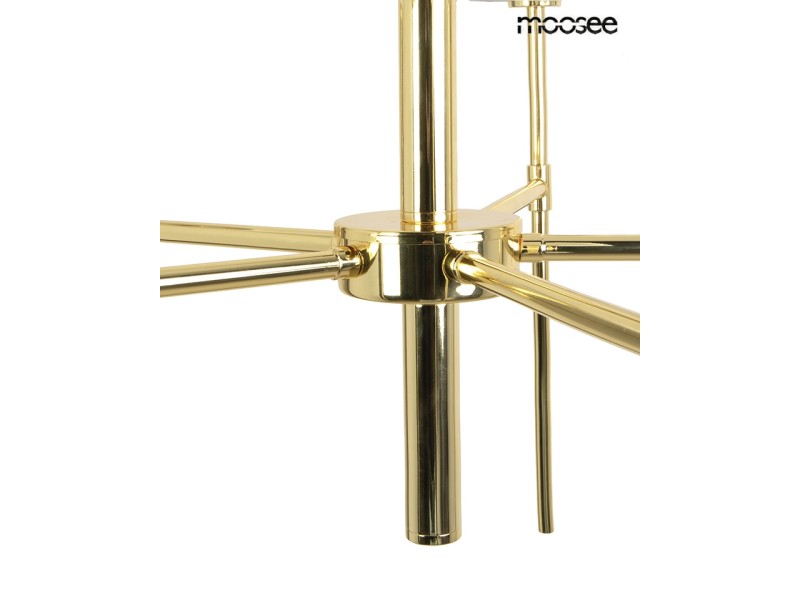 Lampa wisząca IMPERIO 5 złota - Moosee