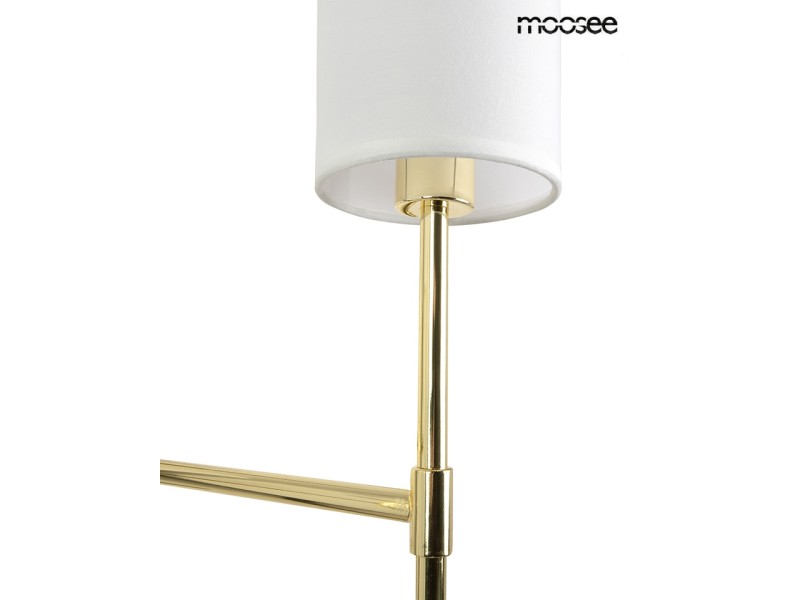 Lampa wisząca IMPERIO 5 złota - Moosee
