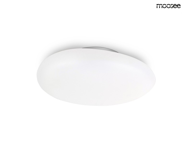 Lampa sufitowa / plafon CLOUD biała - Moosee