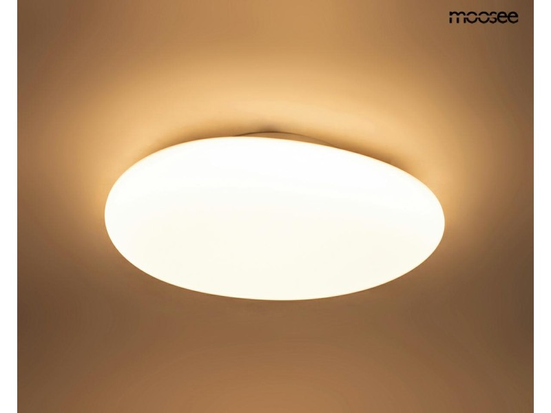 Lampa sufitowa / plafon CLOUD biała - Moosee