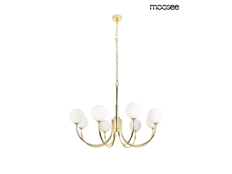 Lampa wisząca GRACIA złota - Moosee