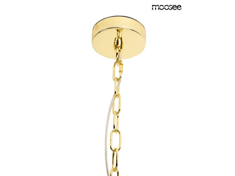 Lampa wisząca GRACIA złota - Moosee