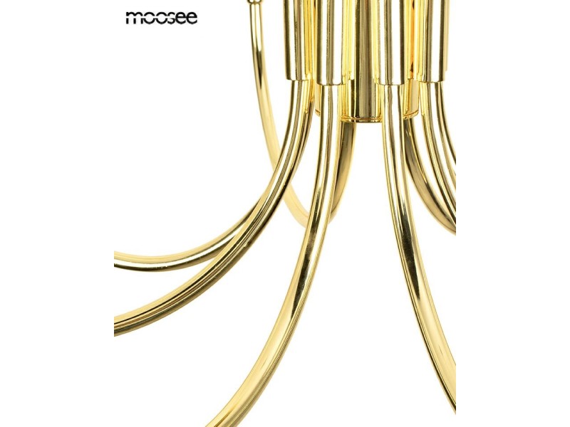 Lampa wisząca GRACIA złota - Moosee