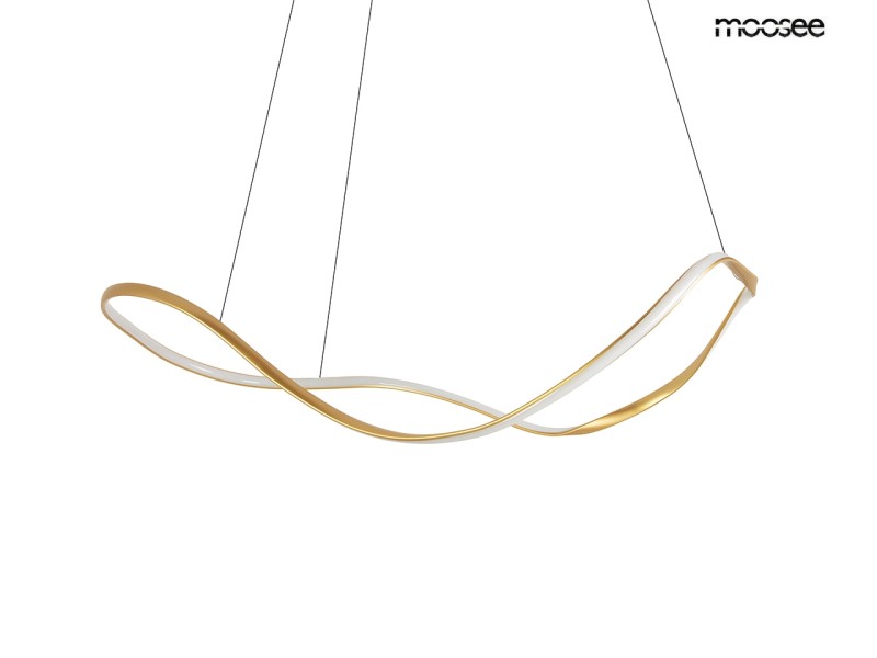 Lampa wisząca WAVES 80 złota - Moosee