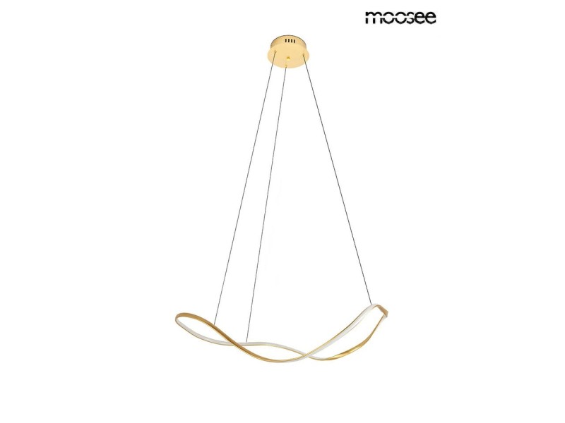 Lampa wisząca WAVES 60 złota - Moosee