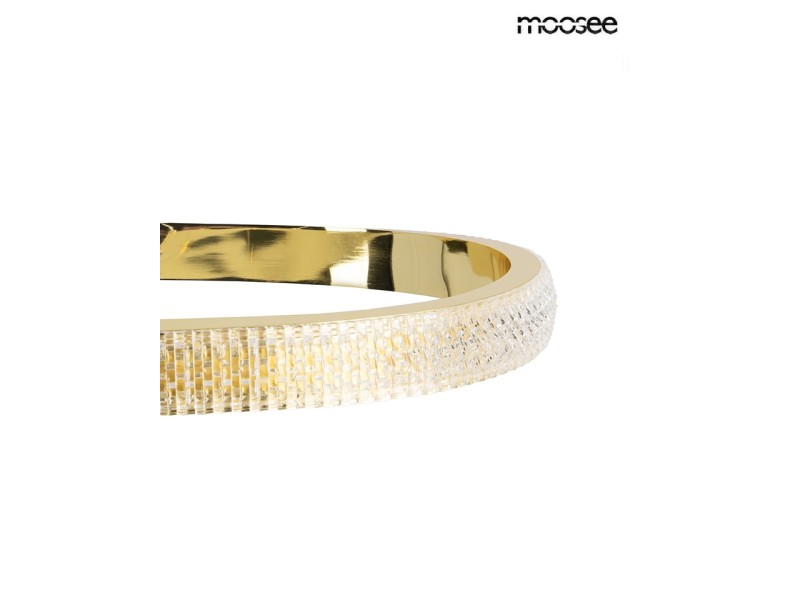 Lampa wisząca ANILLO 120 złota - Moosee