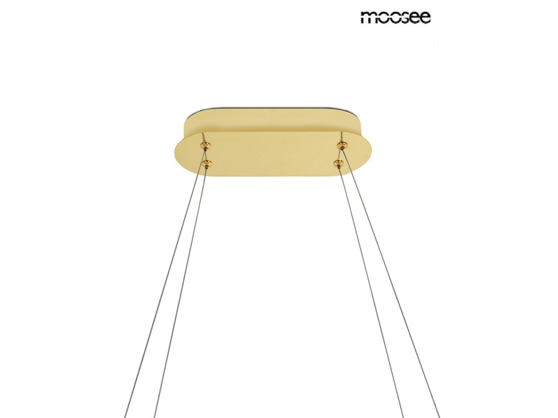 Lampa wisząca ANILLO 120 złota - Moosee