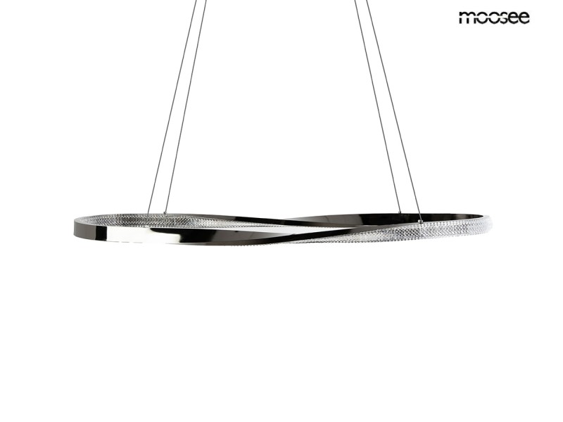 Lampa wisząca ANILLO 120 czarna - Moosee