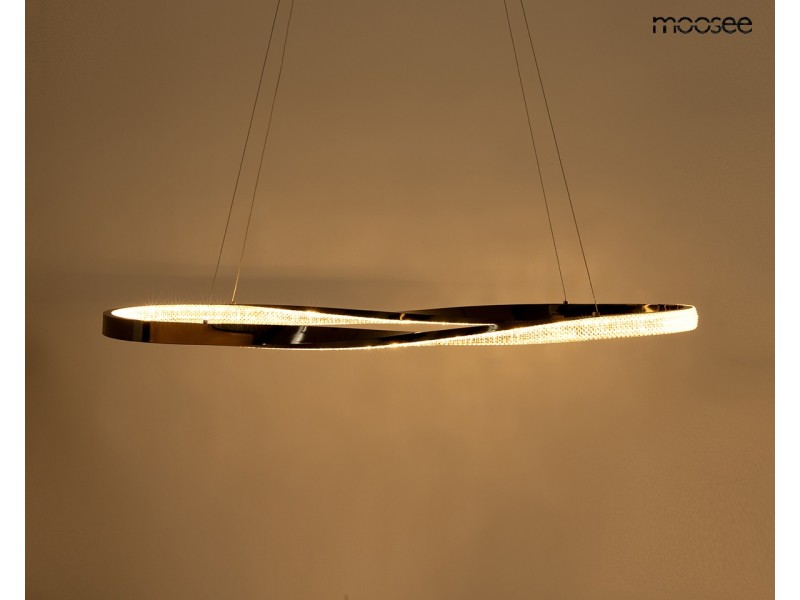 Lampa wisząca ANILLO 120 czarna - Moosee