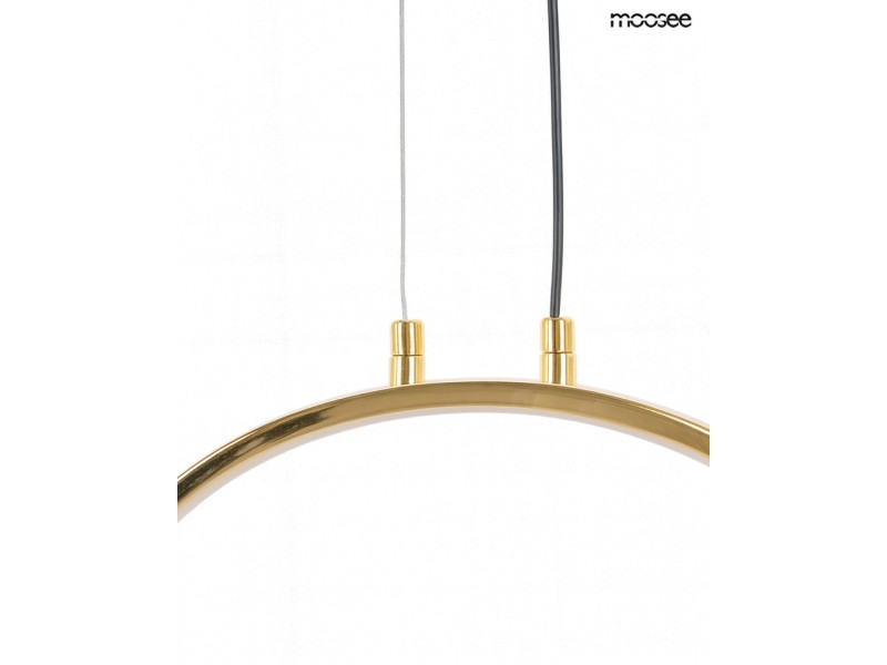 Lampa wisząca CIRCULO SIX złota - Moosee