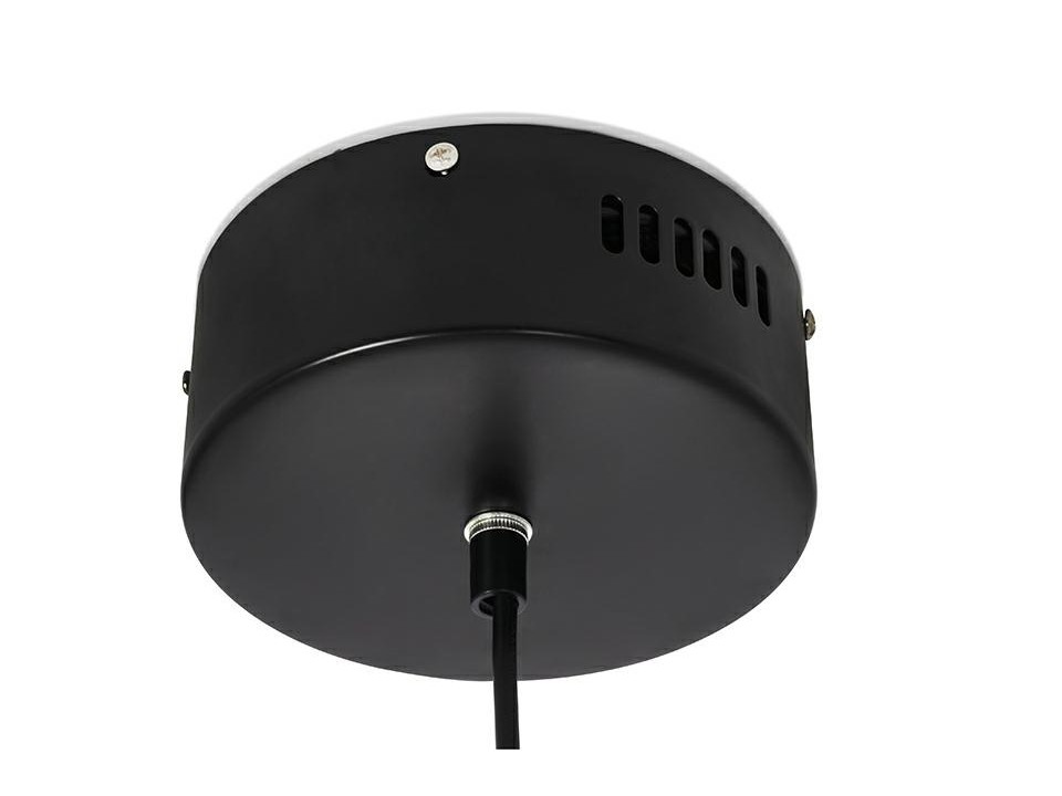 Lampa wisząca SPINNER MINI 26 czarna - LED, aluminium - King Home