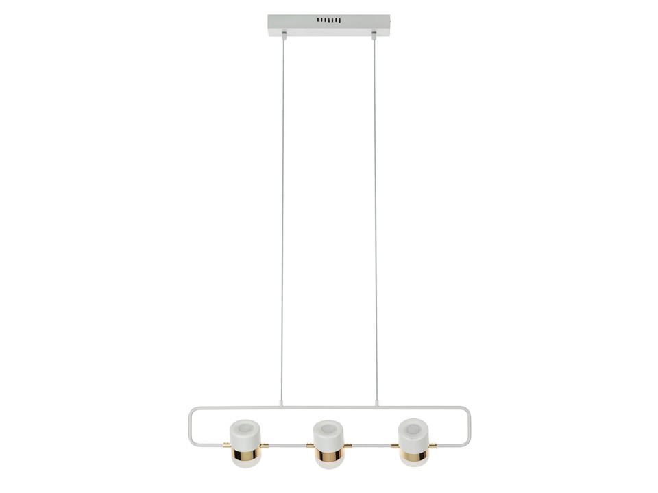 Lampa wisząca BLINK 3 biała - LED, metal - King Home