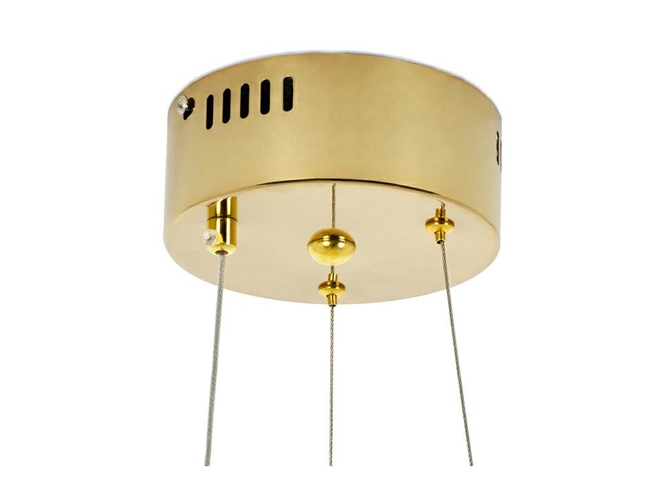 Lampa wisząca LORO 3 UP złota - LED - King Home