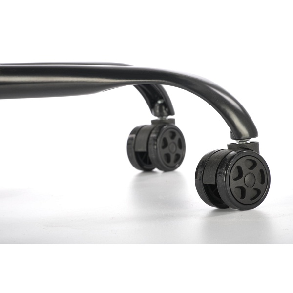 Fotel DRAKE gabinetowy czarny / popielaty - Halmar