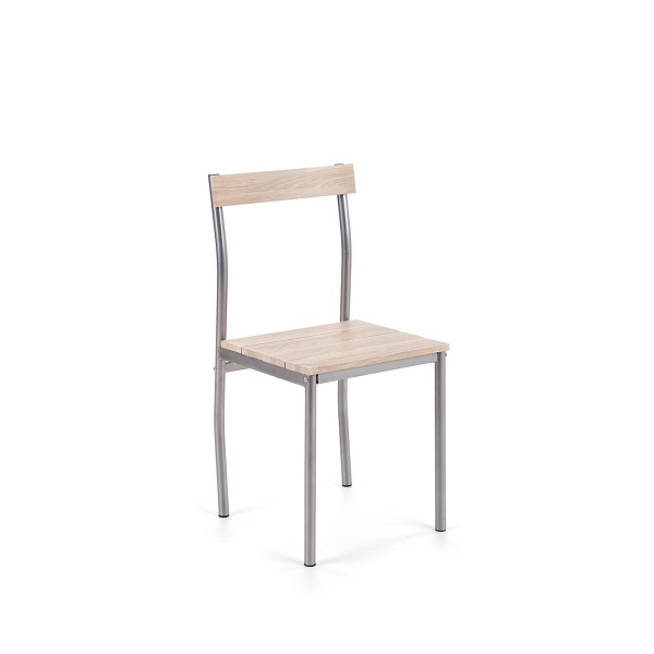 Stół FAUST zestaw + 4 krzesła dąb sonoma - Halmar