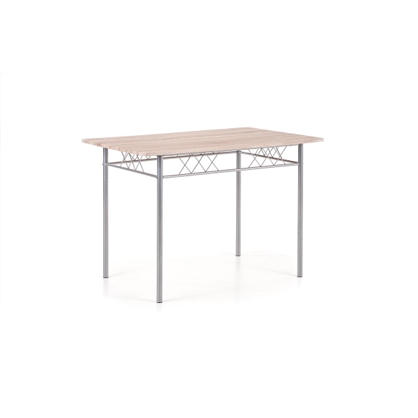 Stół FAUST zestaw + 4 krzesła dąb sonoma - Halmar