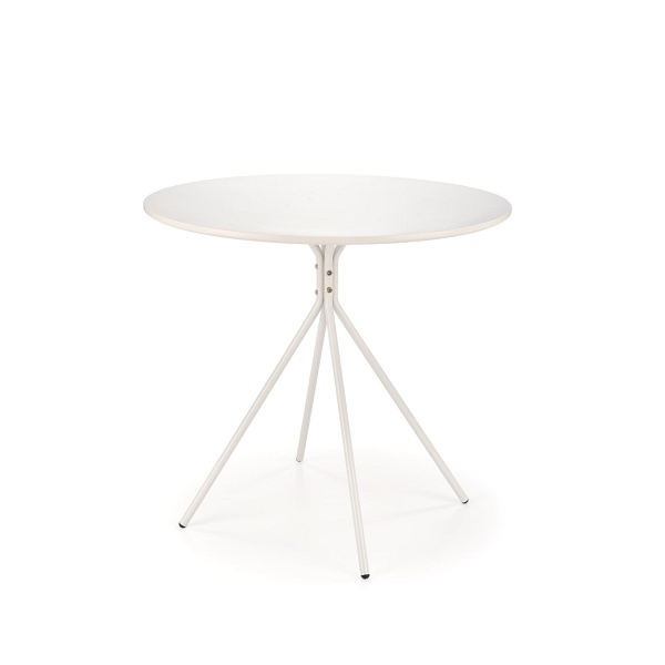 Stół FONDI okrągły biały - Halmar