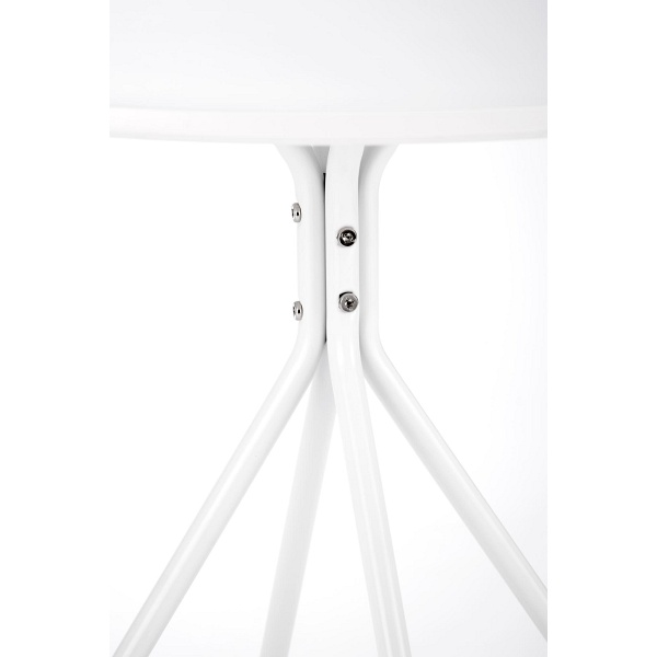 Stół FONDI okrągły biały - Halmar