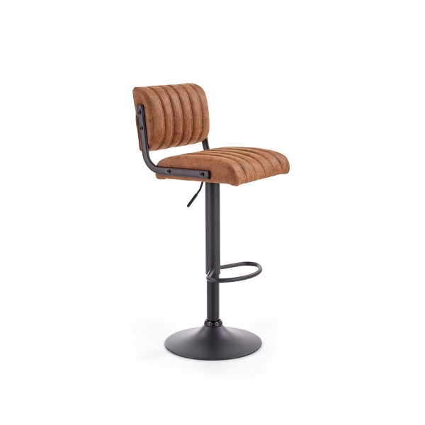 Hoker H88 stelaż - czarny, tapicerka - brązowy - Halmar