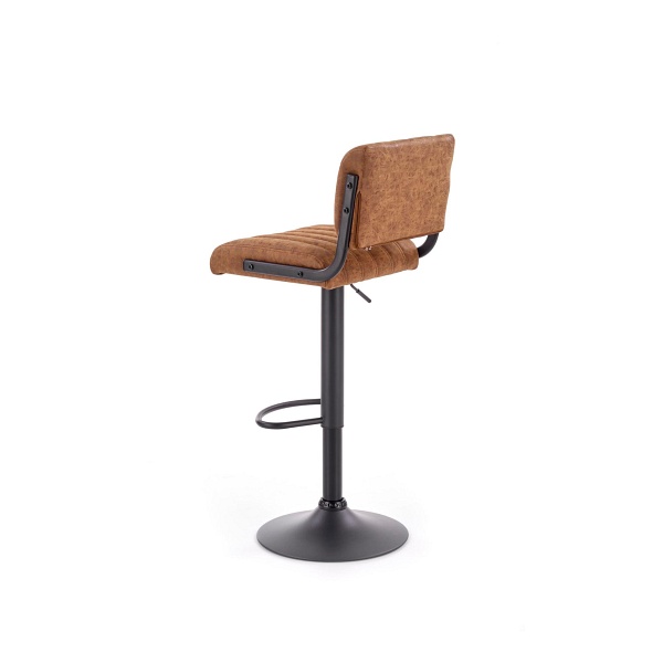 Hoker H88 stelaż - czarny, tapicerka - brązowy - Halmar