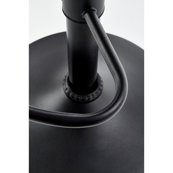 Hoker H88 stelaż - czarny, tapicerka - brązowy - Halmar