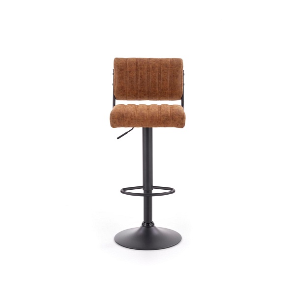 Hoker H88 stelaż - czarny, tapicerka - brązowy - Halmar