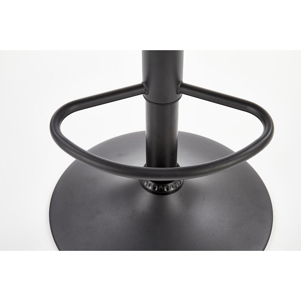 Hoker H89 stelaż - czarny, tapicerka - ciemny popiel - Halmar