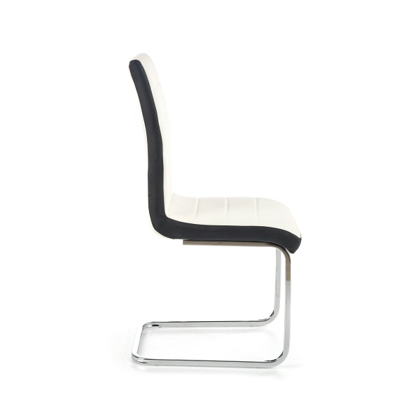 Krzesło K132 biało-czarny - Halmar