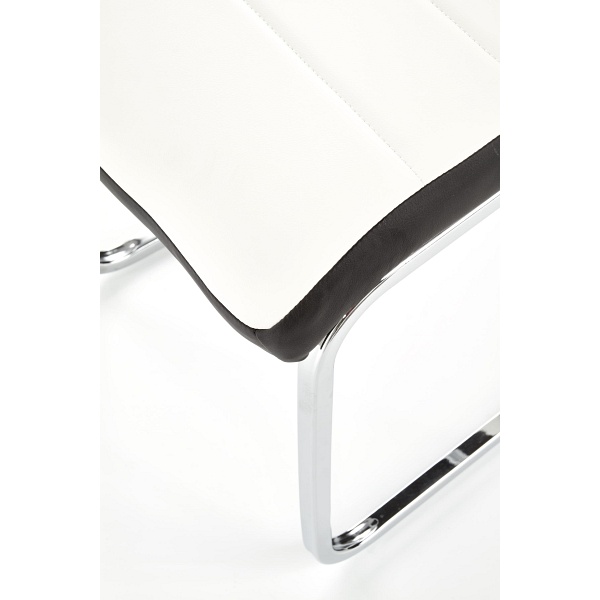 Krzesło K132 biało-czarny - Halmar