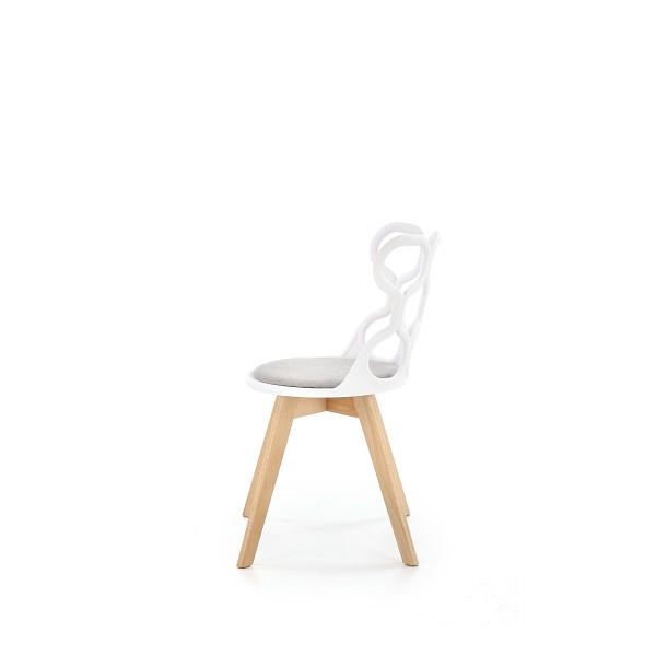 Krzesło K308 biały / popiel - Halmar