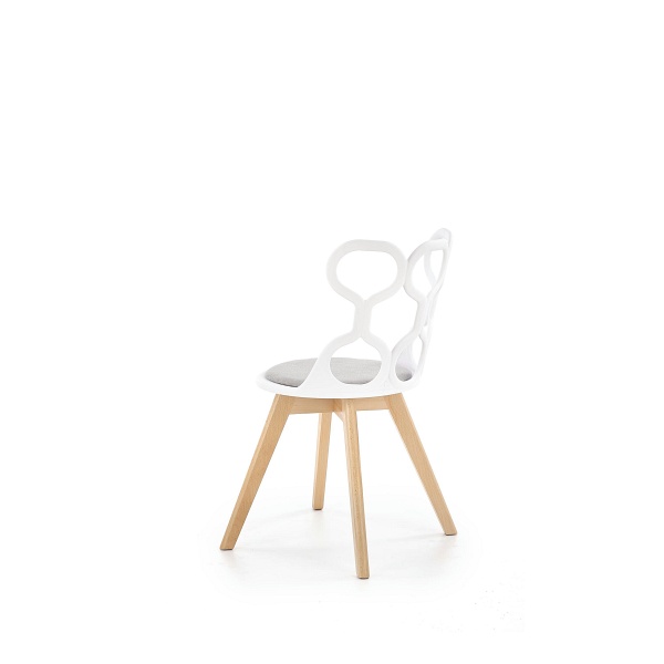 Krzesło K308 biały / popiel - Halmar