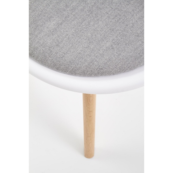 Krzesło K308 biały / popiel - Halmar