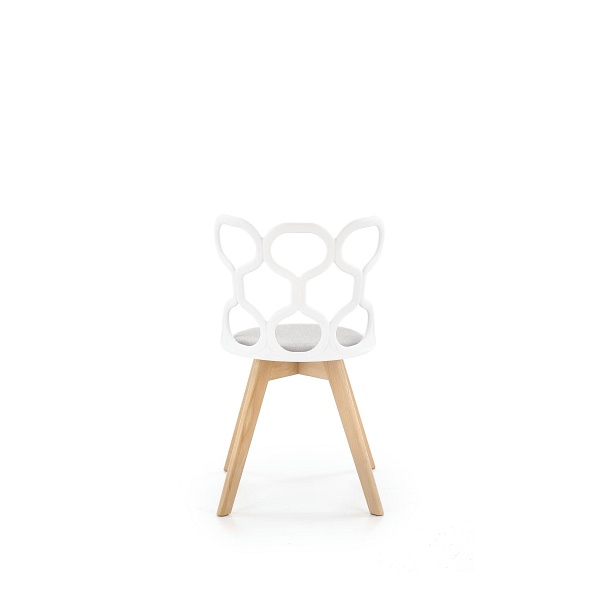 Krzesło K308 biały / popiel - Halmar