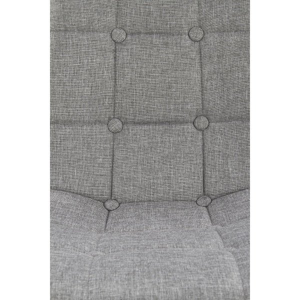 Krzesło K316 tapicerka - popielata, nogi - dąb miodowy - Halmar