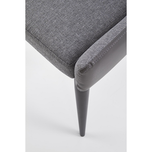 Krzesło K333 jasny popiel / ciemny popiel - Halmar