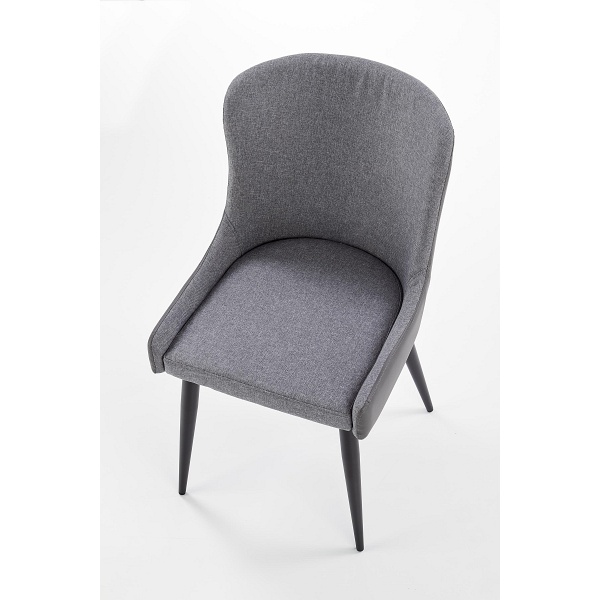 Krzesło K333 jasny popiel / ciemny popiel - Halmar