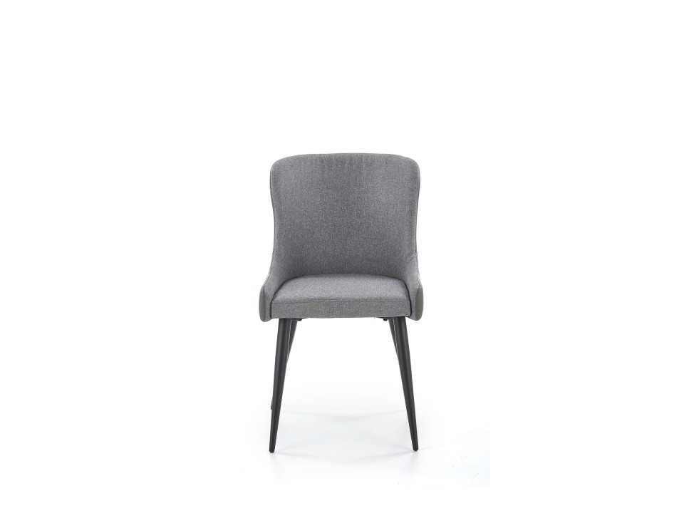 Krzesło K333 jasny popiel / ciemny popiel - Halmar