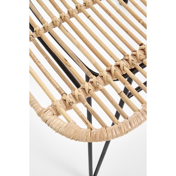 Krzesło K337 rattan naturalny - Halmar
